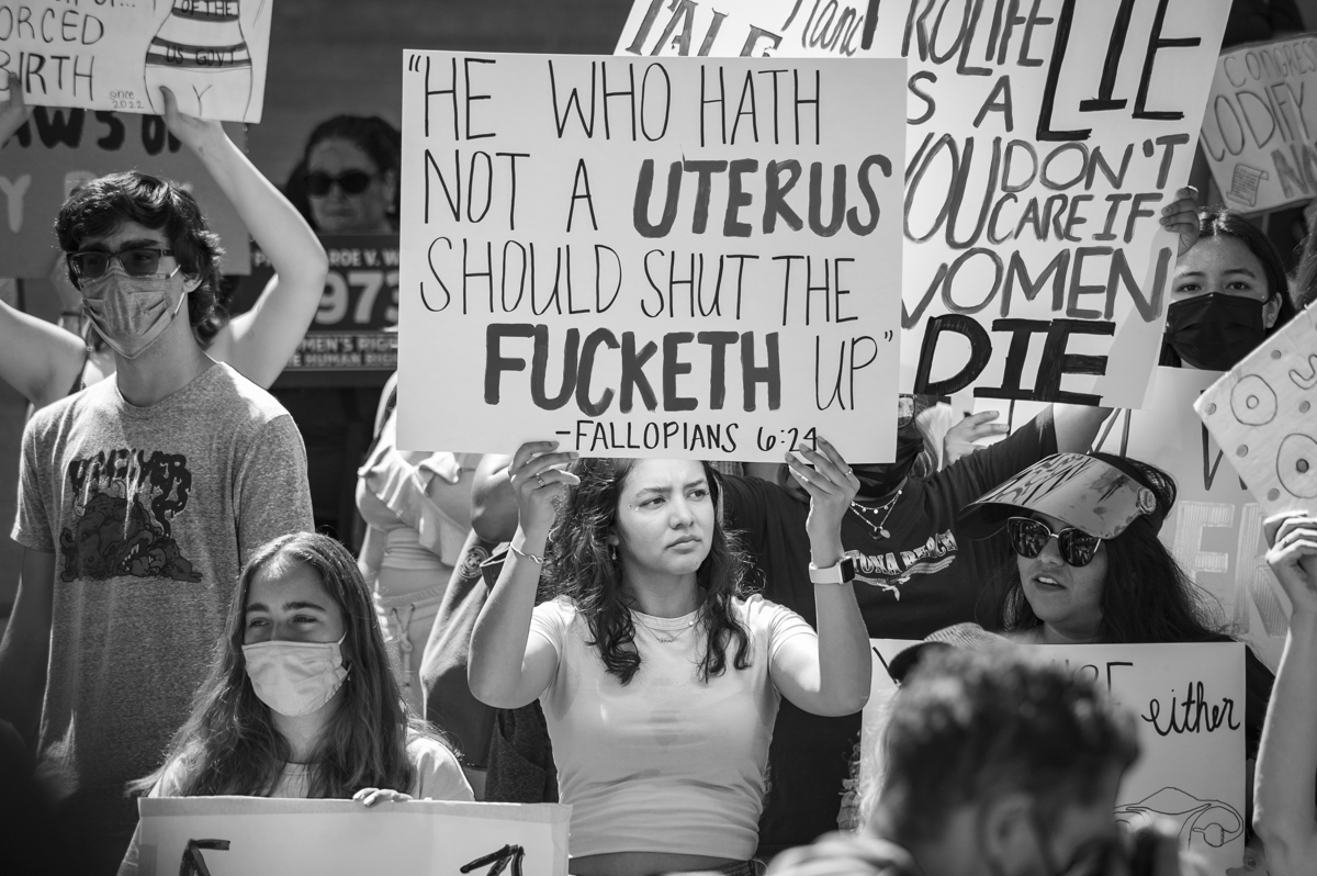 Demonstration für das Recht auf Schwangerschaftsabbruch in Los Angeles, 25. Juni 2022 (CC0).